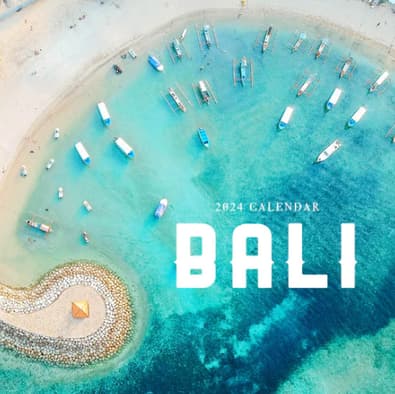 2024 Bali Calendar cover