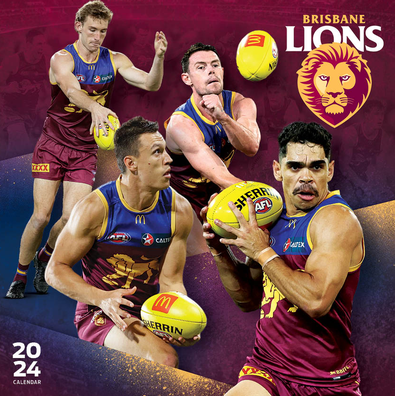 2024 AFL Brisbane Lions Calendar - isubscribe.com.au