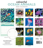 2025 Colourful Ocean Animals Calendar alternate 3