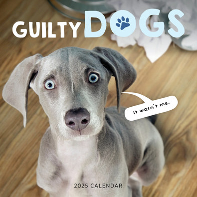 2025 Guilty Dogs Calendar cover