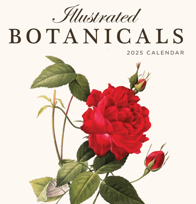 2025 Illustrated Botanicals Calendar cover