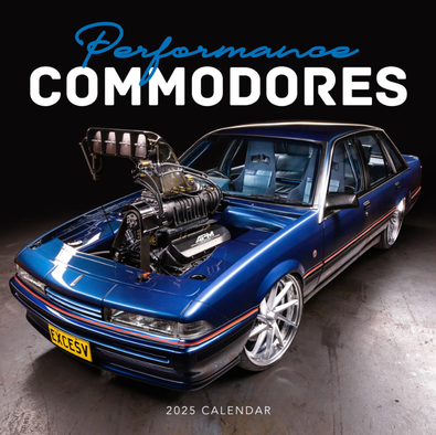 2025 Performance Commodores Calendar cover