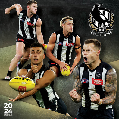 2024 AFL Collingwood Magpies Calendar - Isubscribe.com.au