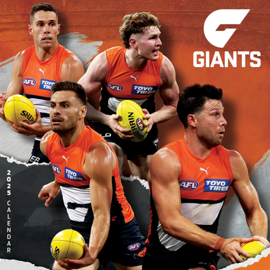 2025 AFL Greater Western Sydney Giants Calendar cover