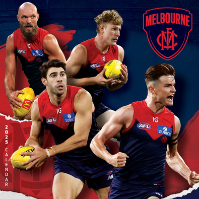 2025 AFL Melbourne Demons Calendar cover