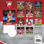 2025 AFL Sydney Swans Calendar alternate 3