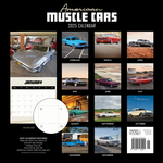 2025 American Muscle Cars Calendar alternate 3