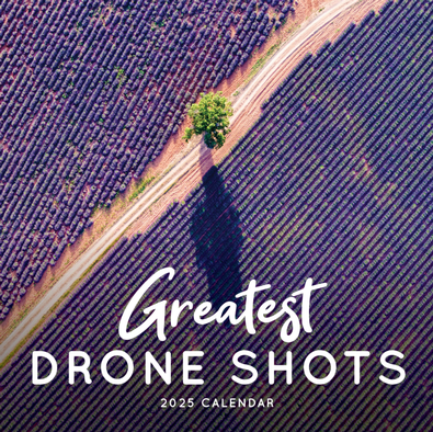 2025 Greatest Drone Shots Calendar cover