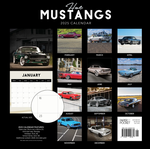 2025 Hot Mustangs Calendar alternate 3