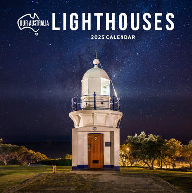 2025 Our Australia Lighthouses Calendar cover