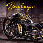 2025 Harley Davidson Calendar thumbnail