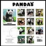 2025 Pandas Calendar alternate 1