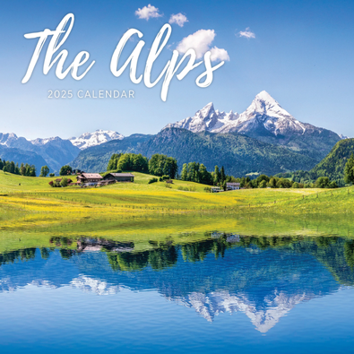 2025 The Alps Calendar cover