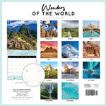 2025 Wonders of the World Calendar alternate 1