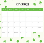 2025 Ireland Calendar alternate 2