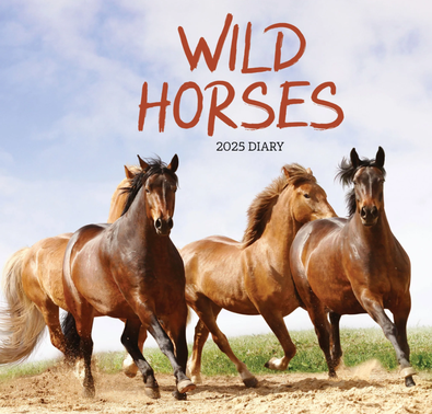 2025 Wild Horses Diary cover