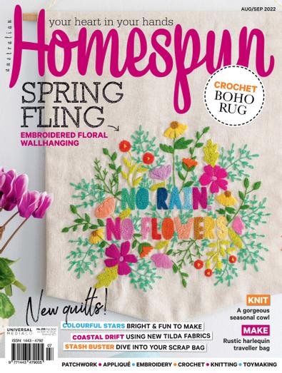 Australian Homespun Magazine Subscription Isubscribe   AustralianHomespun48202221829 