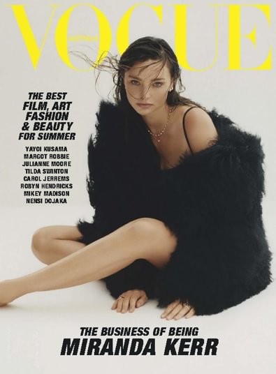 Vogue Australia magazine cover