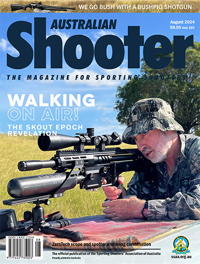 Australian Shooter magazine cover