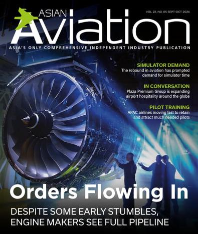 Asian Aviation magazine cover