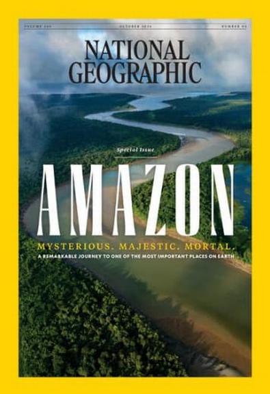 National Geographic magazine cover