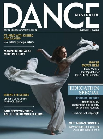 Dance Australia magazine cover