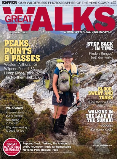 Great Walks magazine cover