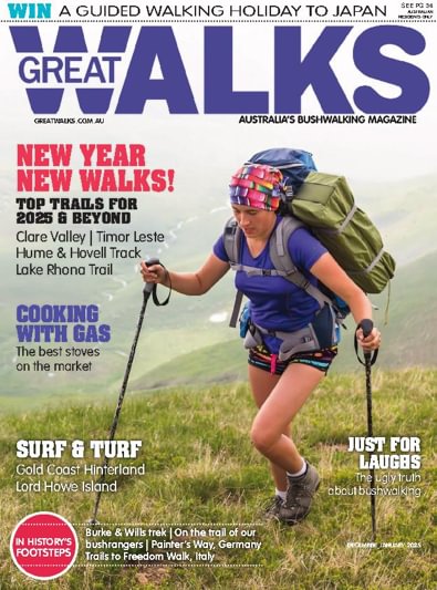 Great Walks magazine cover