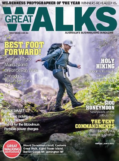 Great Walks magazine cover