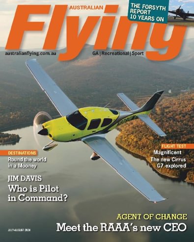 Australian Flying magazine cover