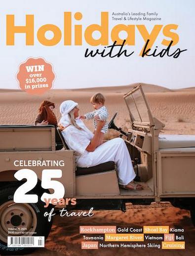 Holidays with Kids magazine cover