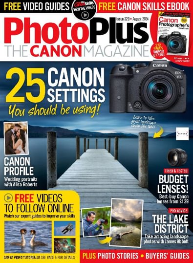 PhotoPlus : The Canon Magazine digital cover