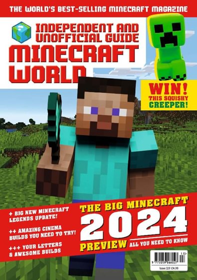 Minecraft World Magazine digital cover