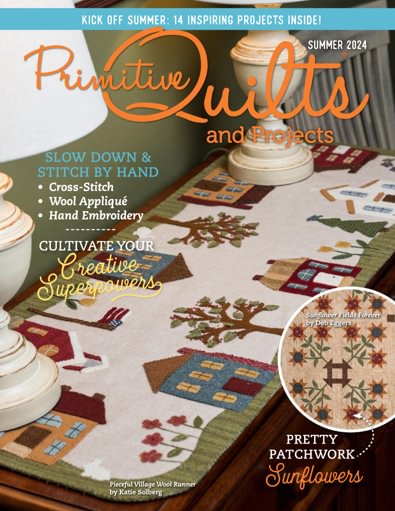 Primitive Quilts and Projects Magazine digital cover