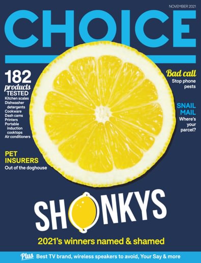 CHOICE November 2021 digital cover