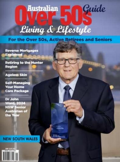 Australian Over 50s Living & Lifestyle Guide NSW magazine cover