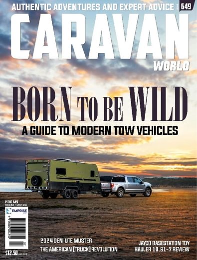 Caravan World magazine cover