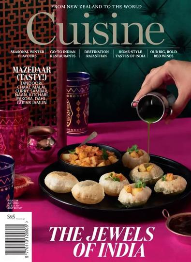 Cuisine (NZ) magazine cover