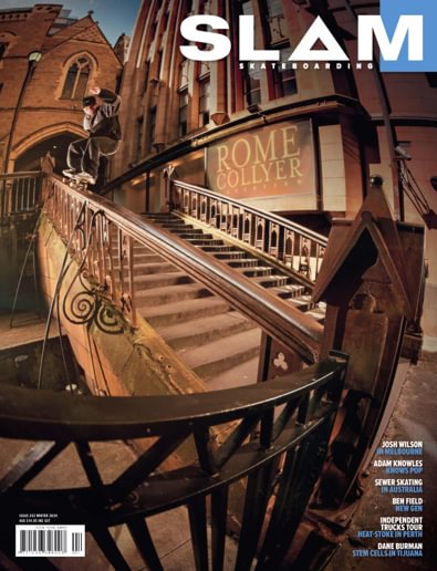 SLAM SKATEBOARDING magazine cover