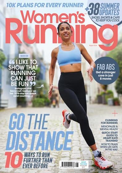 Women's Running (UK) magazine cover