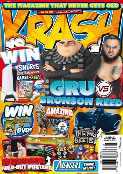KRASH magazine cover