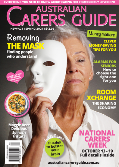 Australian Carers Guide magazine cover