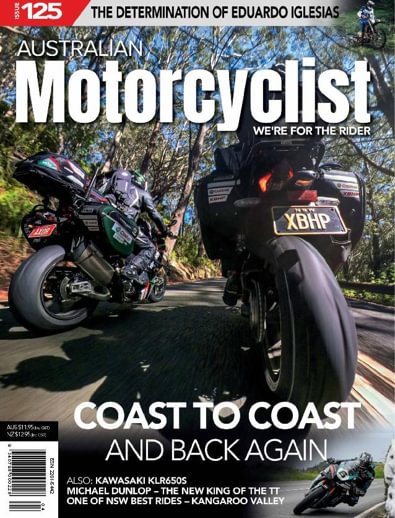 Australian Motorcyclist Magazine cover