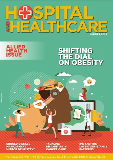 Hospital + Healthcare magazine cover