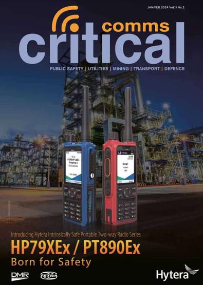 Critical Comms magazine cover