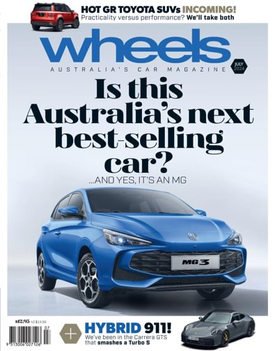 Wheels magazine cover