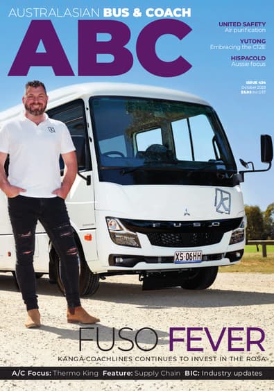 Australasian Bus & Coach magazine cover