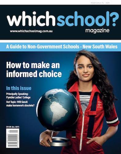 Which School magazine cover