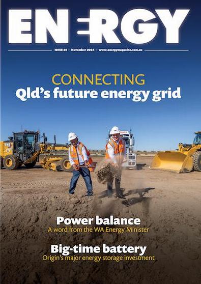 Energy magazine cover