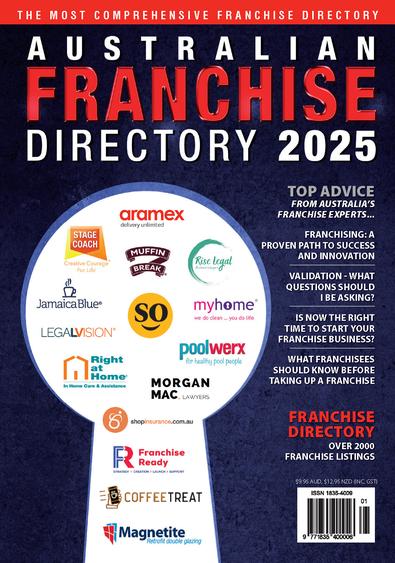 Australian Business Franchise Directory 2025 cover